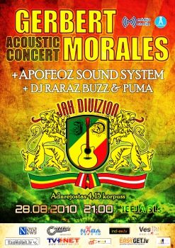 Gerberta Moralesa (Jah Division) akustiskais koncerts